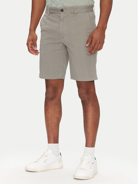 

Шорты облегающего кроя из ткани 50536884 Boss, бежевый