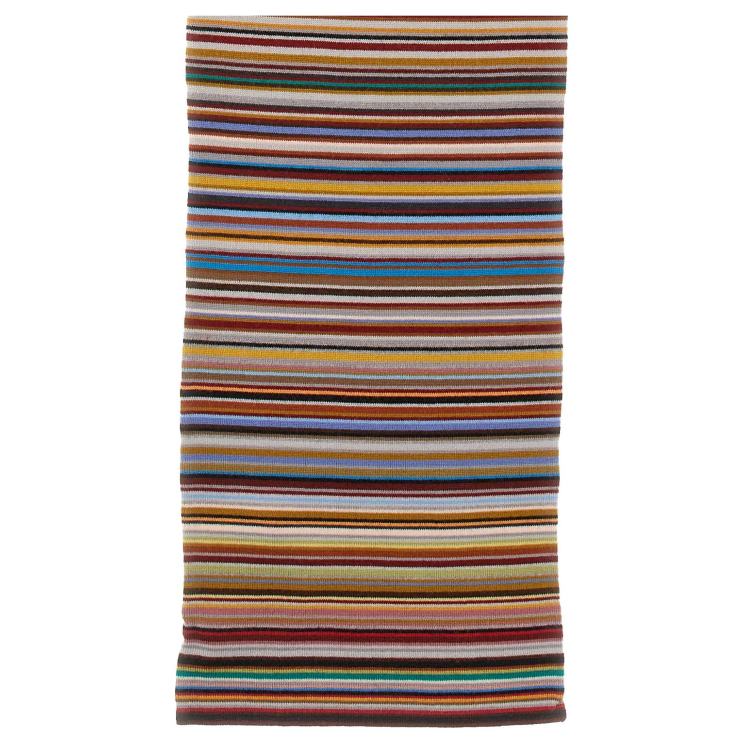

Paul Smith Полосатый вязаный шарф, Multicolor