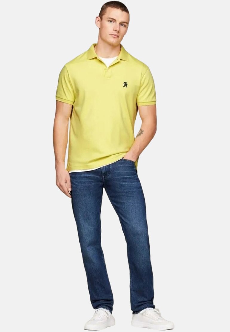 

Поло Imd Interlock Reg Tommy Hilfiger, желтый