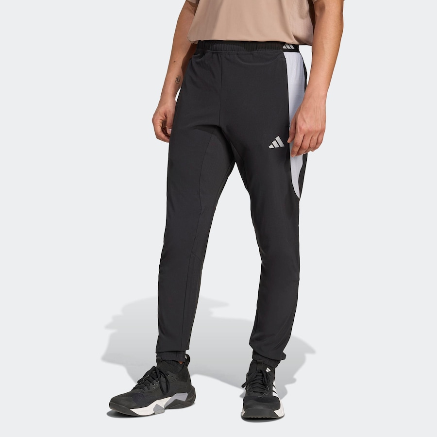 Зауженные спортивные брюки ADIDAS PERFORMANCE, черный — фото 3