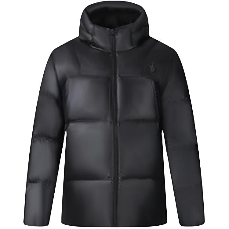 

361° Пуховик мужской Super Black с капюшоном утепленный