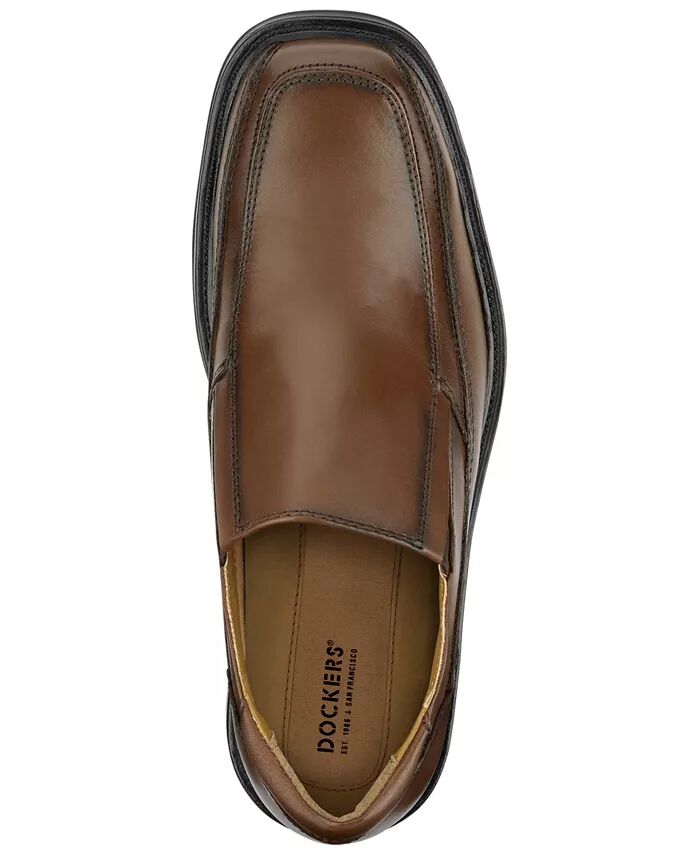Мужские туфли Proposal Bike Toe Loafer Dockers, коричневый/бежевый — фото 3