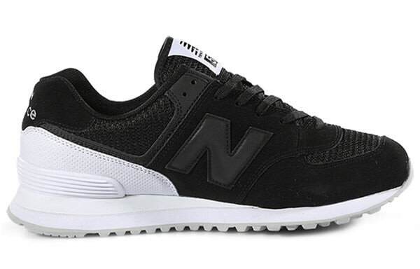 Кроссовки 574 New Balance, черный — фото 2