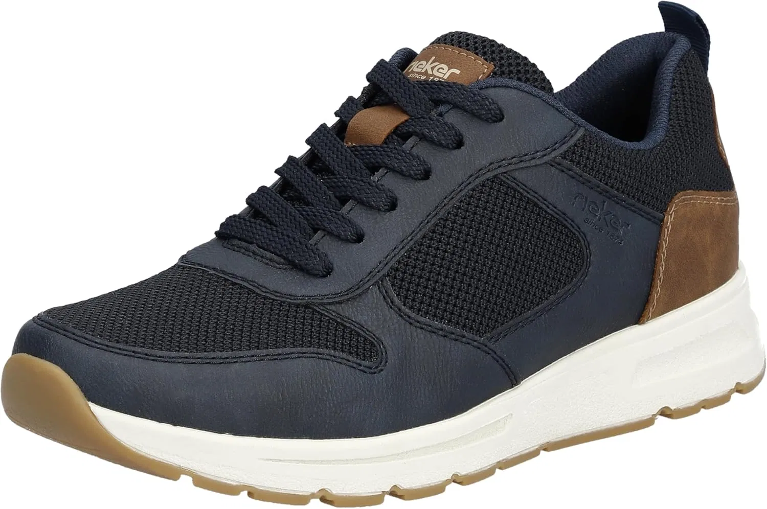 Мужские кроссовки Rieker B0700 на шнуровке, Blue