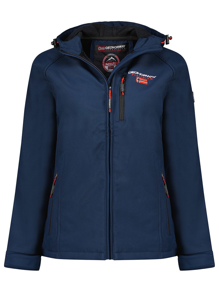 

Куртка софтшелл Geographical Norway, темно-синий