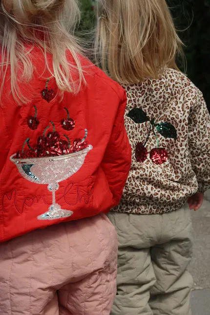 Детские штаны водонепроницаемые JUNO PANTS Konges Sløjd, розовый — фото 4