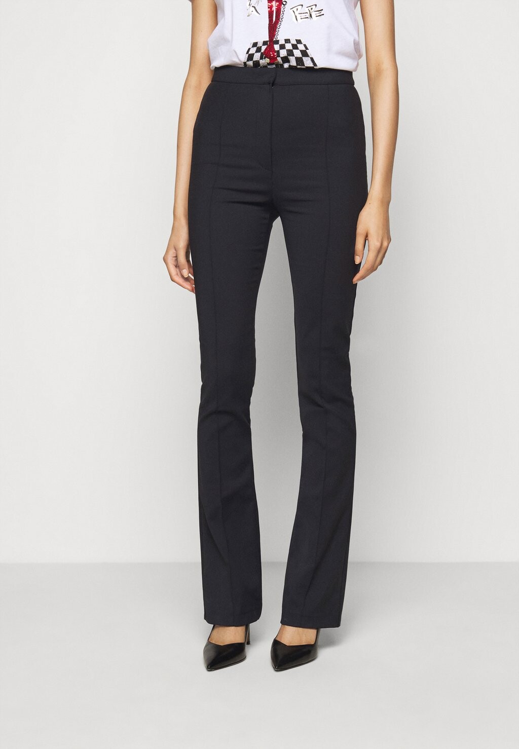 

Брюки Patrizia Pepe PANTALONI TROUSERS, цвет Nero, Черный, Брюки Patrizia Pepe PANTALONI TROUSERS, цвет Nero