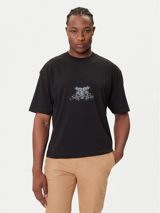 

Футболка oversize Duarms 50542817 Hugo, чёрный