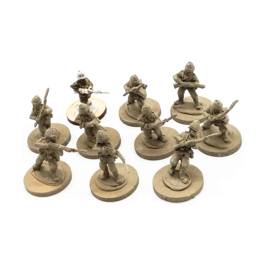 

Zulu Wars - Британская пехота №5, Colonialism - The Boer War - British - Loose Miniatures (25mm)