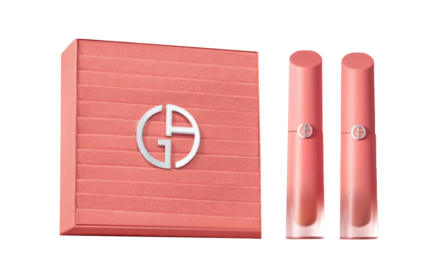 

GIORGIO ARMANI AMANI Nude Brown жидкая помада для губ двойная ручка коробка глянцевая легко растушевывается натуральное увлажнение 4мл+4мл