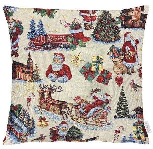 

Декоративная подушка Apelt Winterwelt Typ E, 48x10x48 см, натуральный