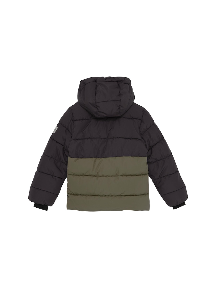 Зимняя куртка COLOR KIDS  COJacket Quilt - Colorblock, зеленый — фото 2