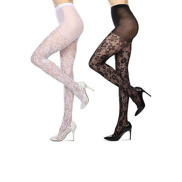 

Женские колготки Sheer Floral, 2 пары Memoi
