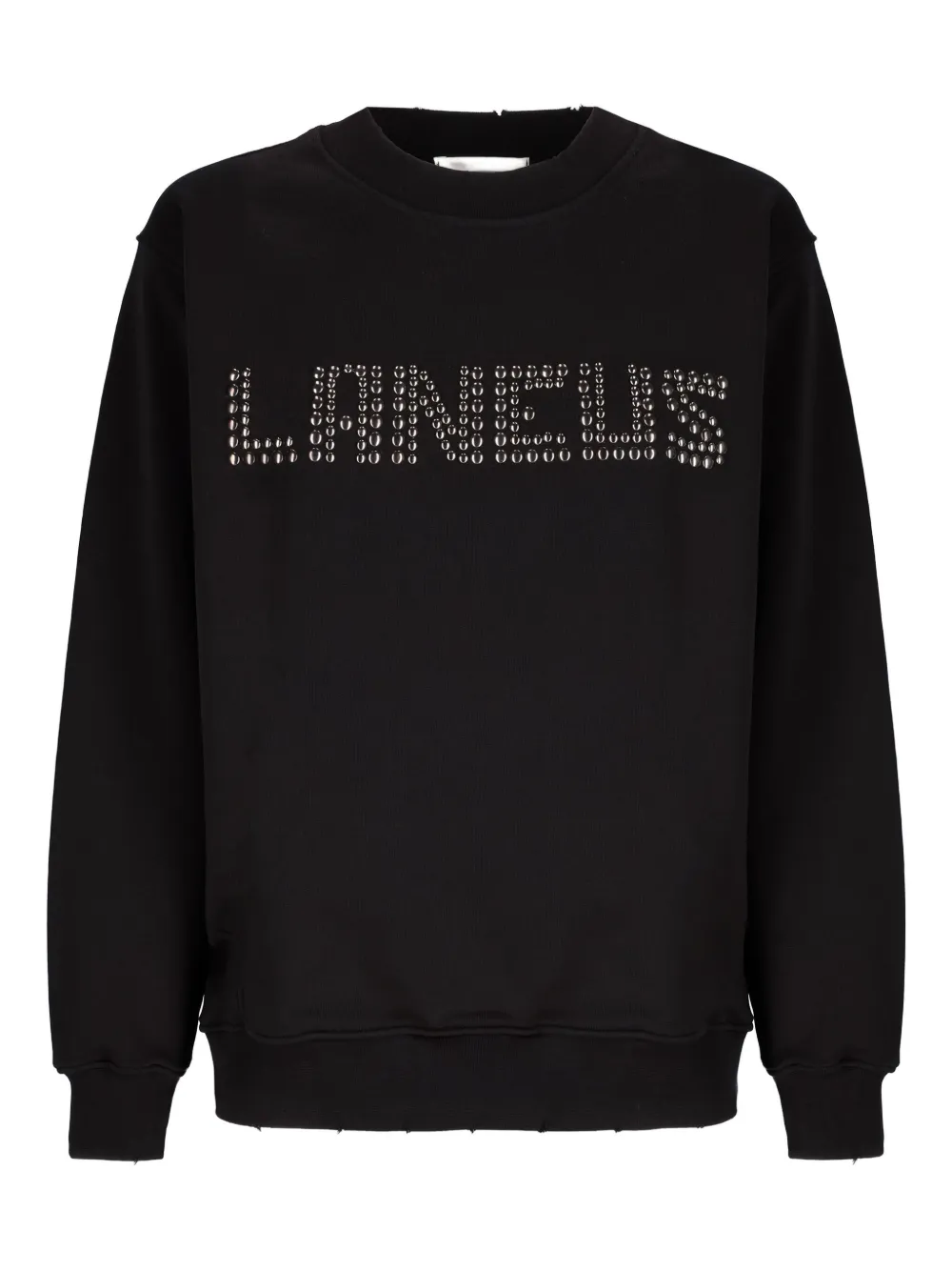 

Свитшот с заклепками Laneus, черный