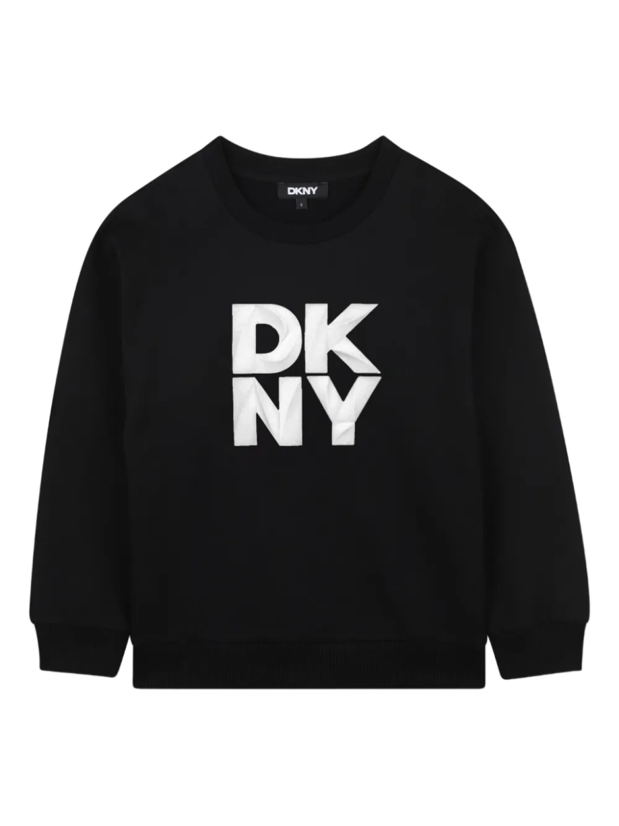

Dkny Kids толстовка с логотипом, черный
