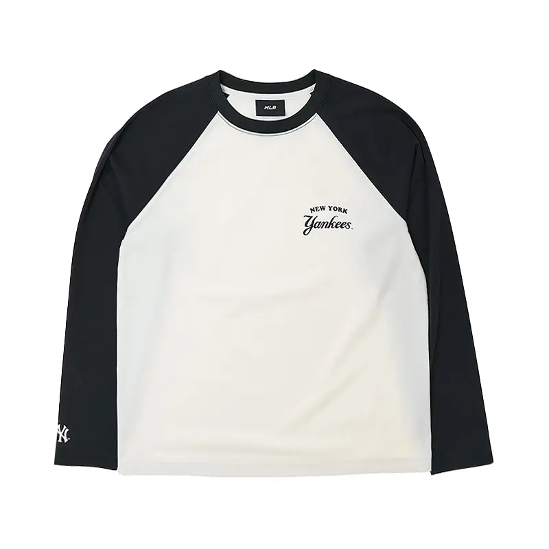 

MLB Футболка New York Yankees с рукавом реглан женская black