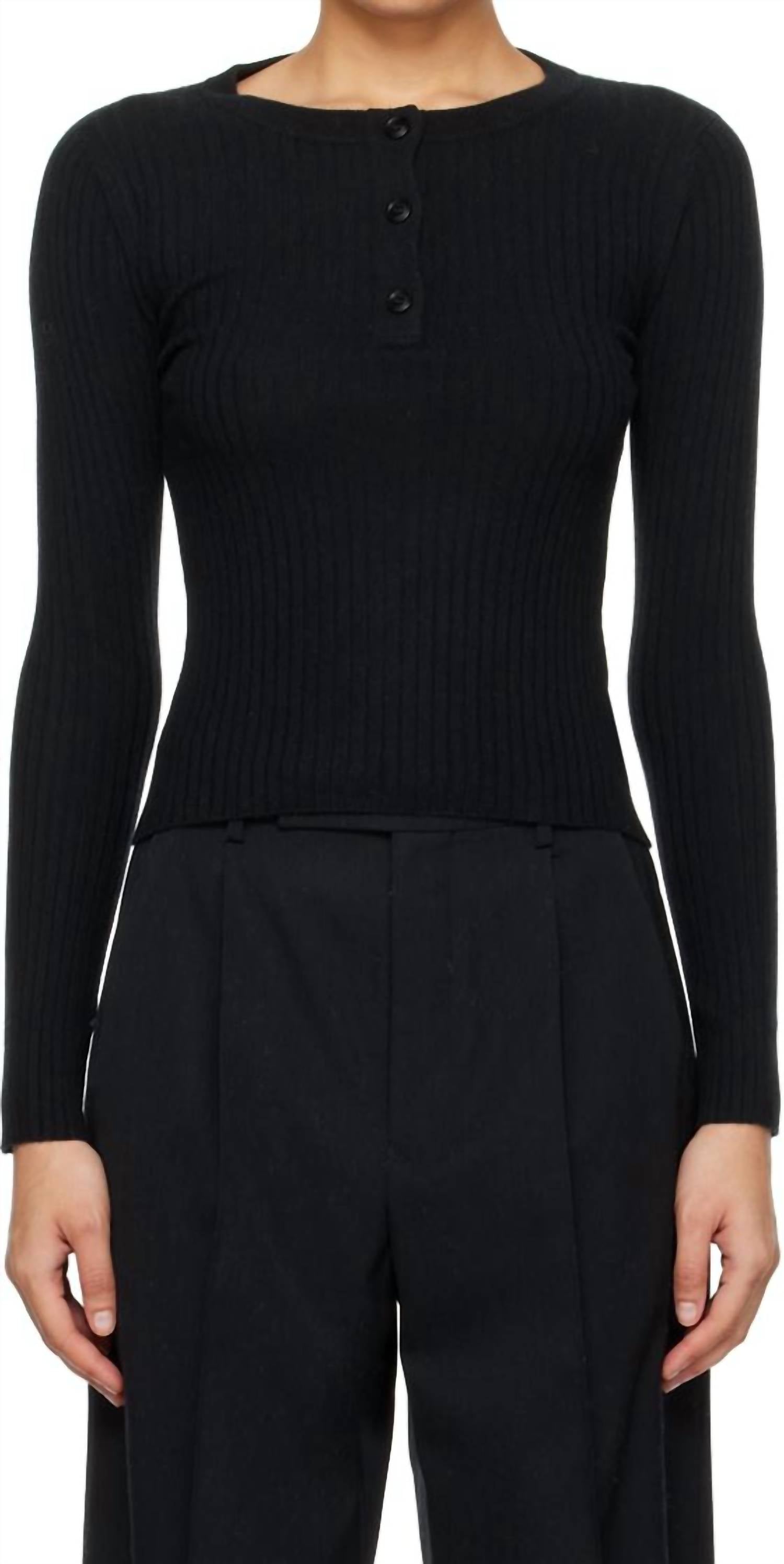 

Кашемировый свитер Noa черного цвета arch4 Cashmere