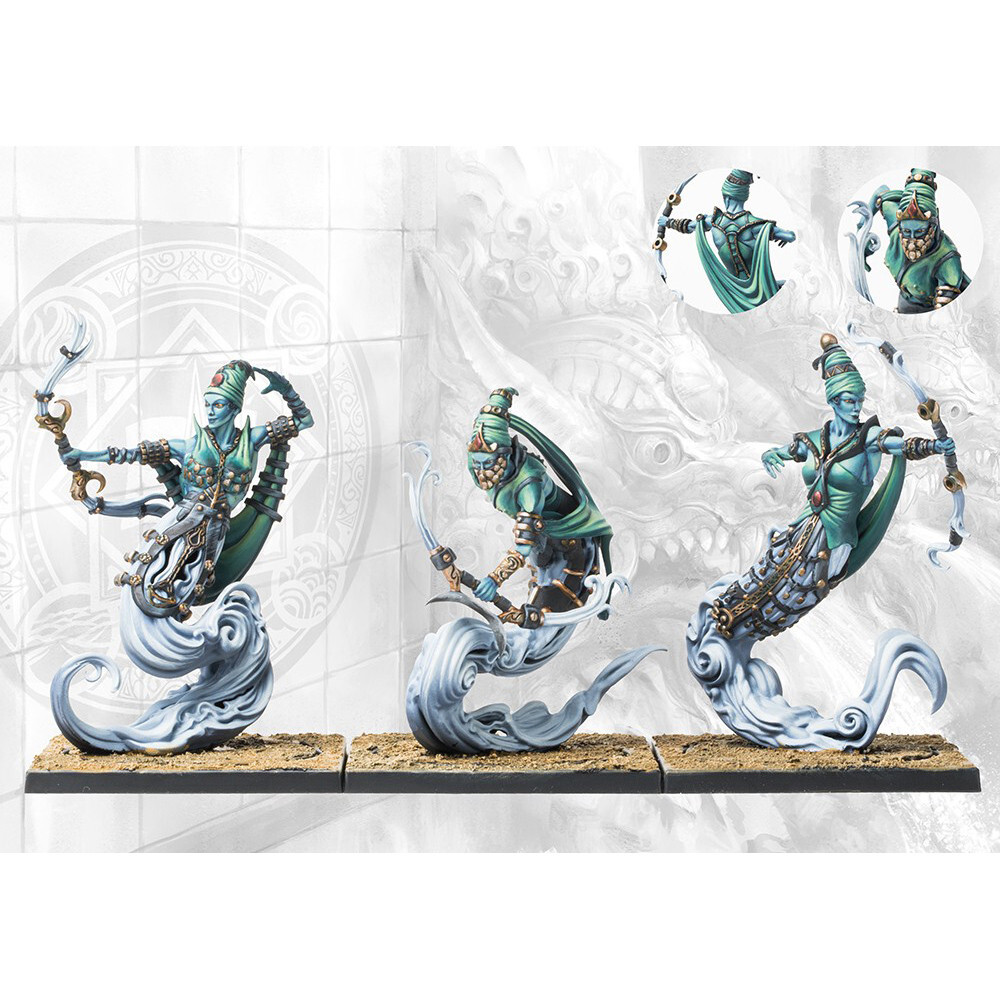 

Миниатюра Para Bellum Wargames Conquest: Sorcerer Kings - Windborn Djinn Dual Kit