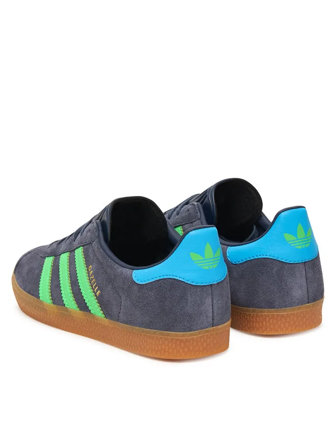 Adidas Originals Кроссовки Originals J IH6466 темно-синие — фото 3