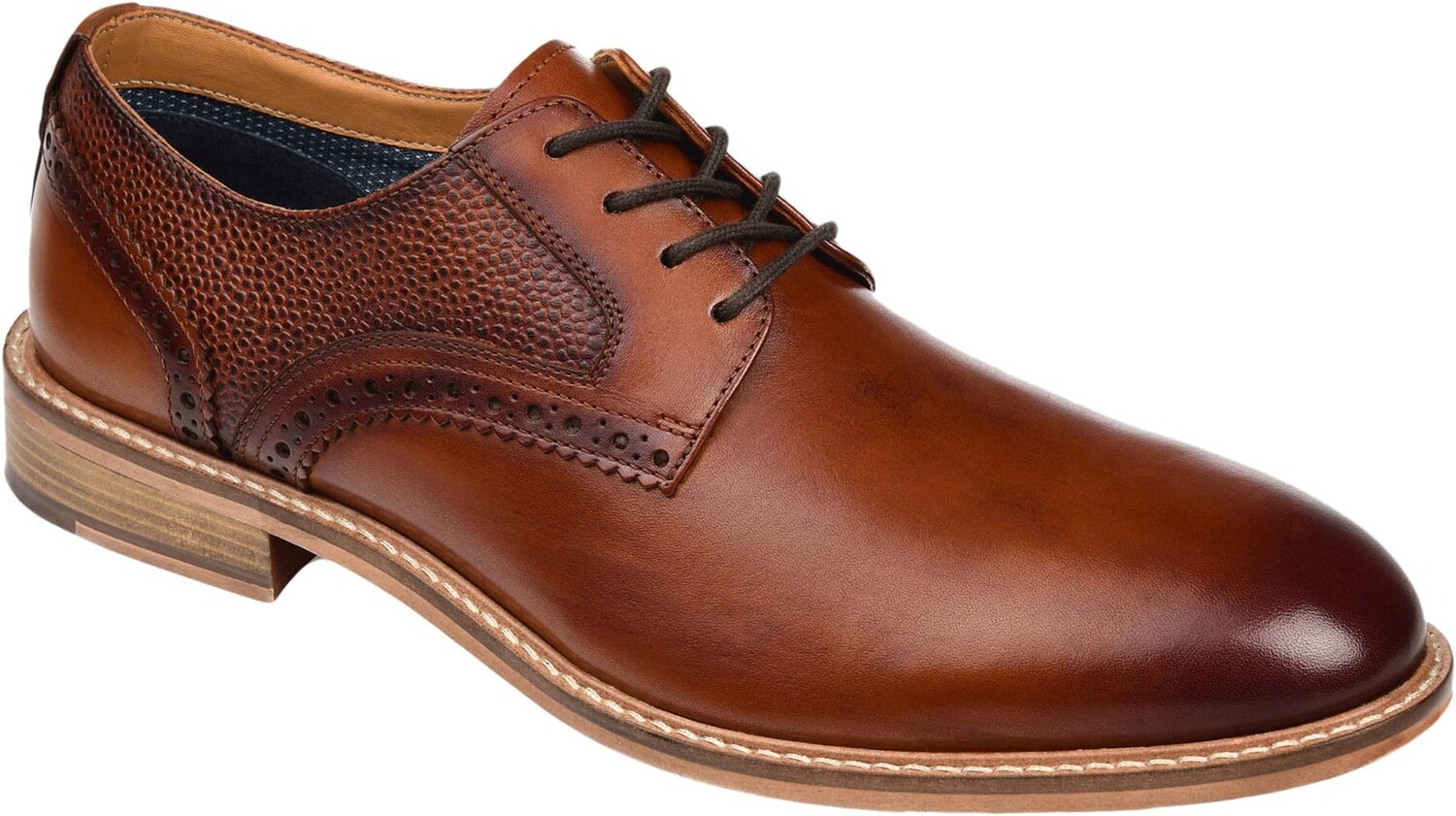 

Оксфорды Thomas & Vine Clayton Plain Toe Brogue Derby, коричневый