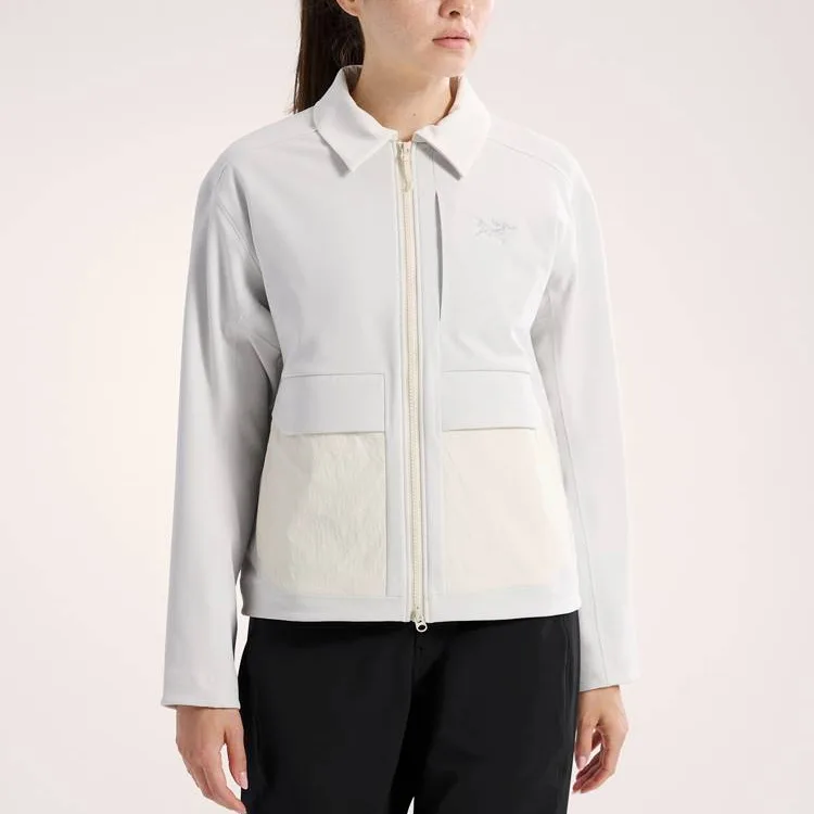 Куртка FW25 SONII MX женская Arcteryx, Polar White/Arctic Silk — фото 4