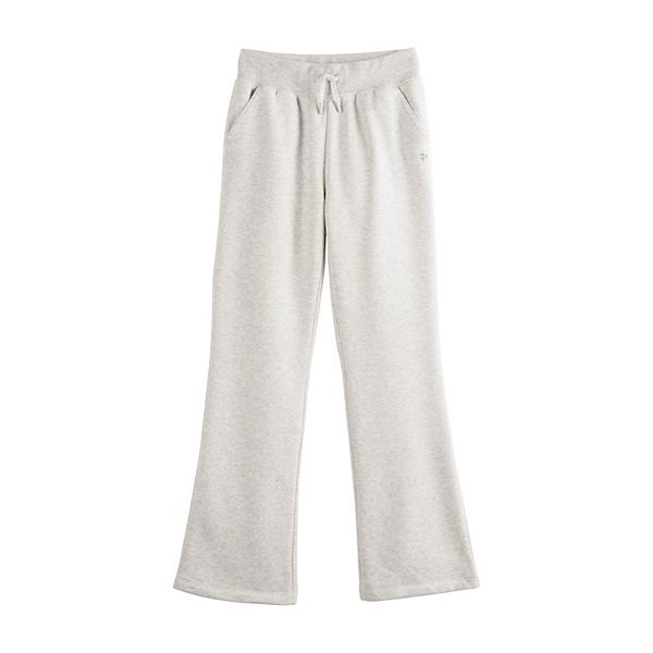 Детские флисовые брюки-клеш для девочек 7-20 лет в размерах regular и plus Tek Gear, Black Luxe — фото 4