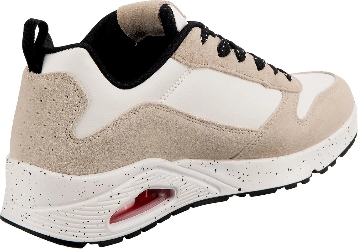 Мужские кроссовки Skechers UNO Draw 2, White Black 232153 Wbk — фото 4