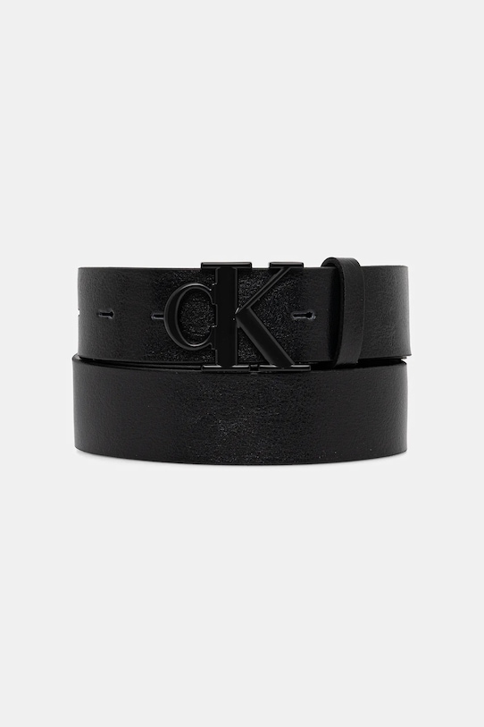 

Кожаный ремень Calvin Klein, черный