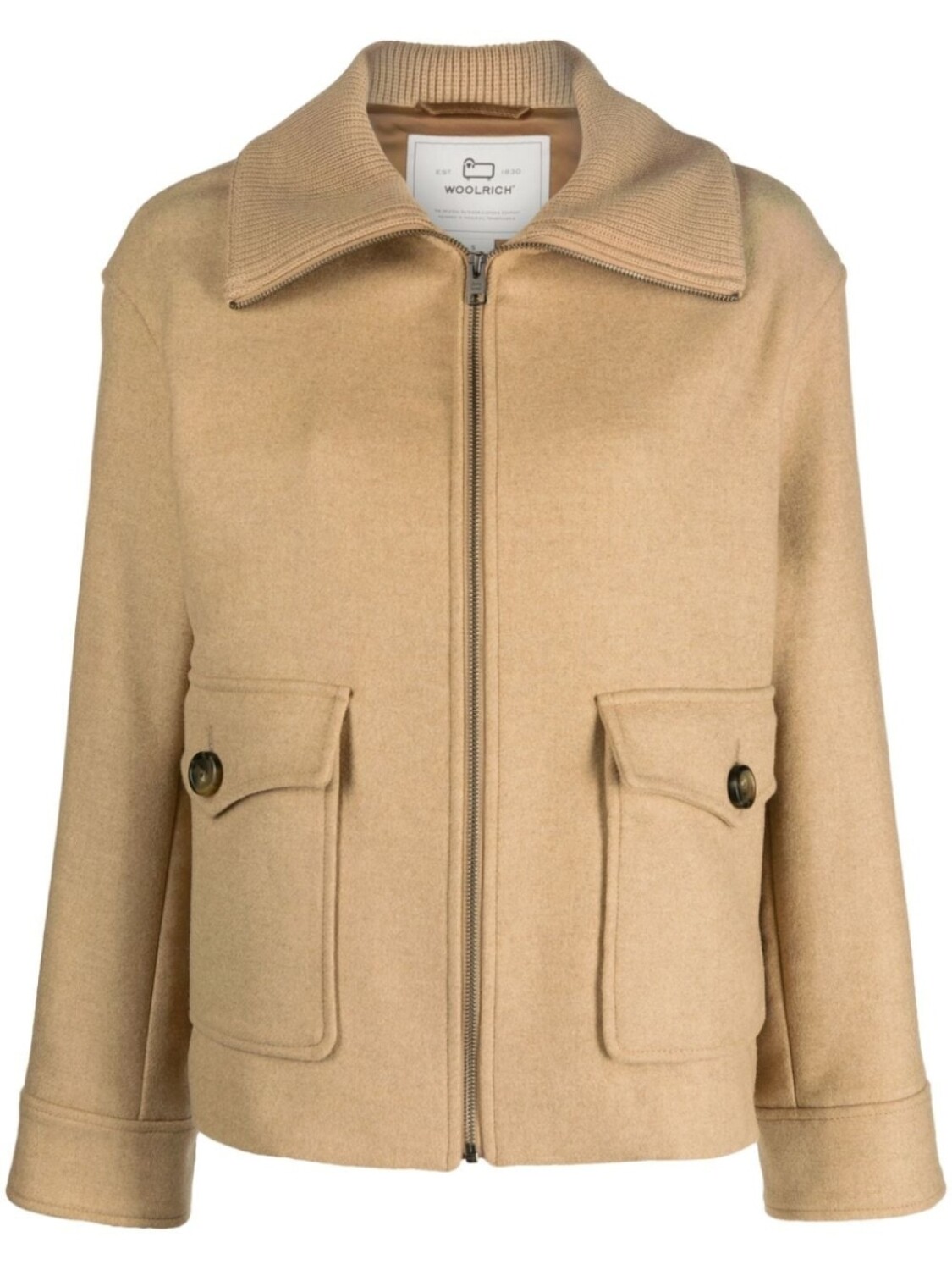 

Woolrich куртка на молнии, нейтральный цвет