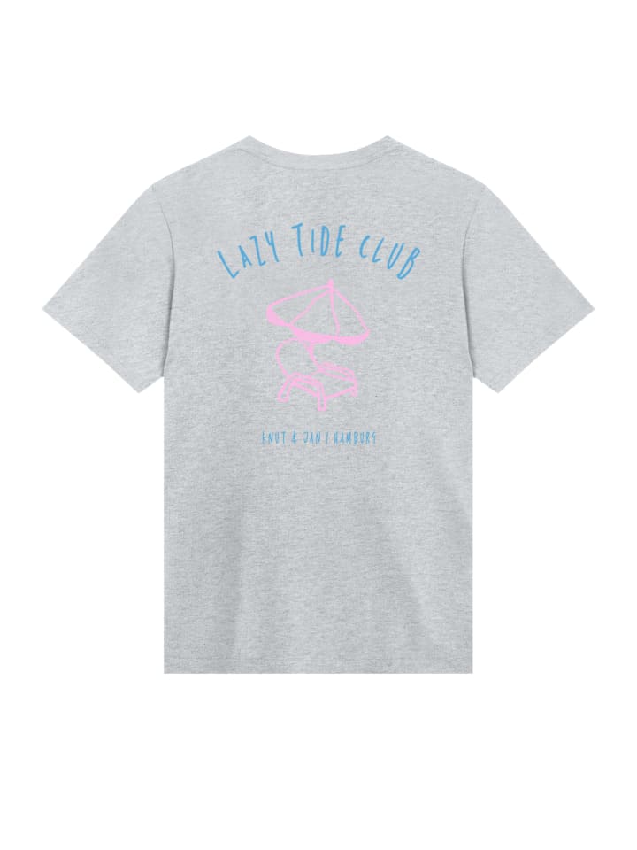 

Футболка с логотипом Knut and Jan Scribble в цвете серый меланж F4NT4STIC