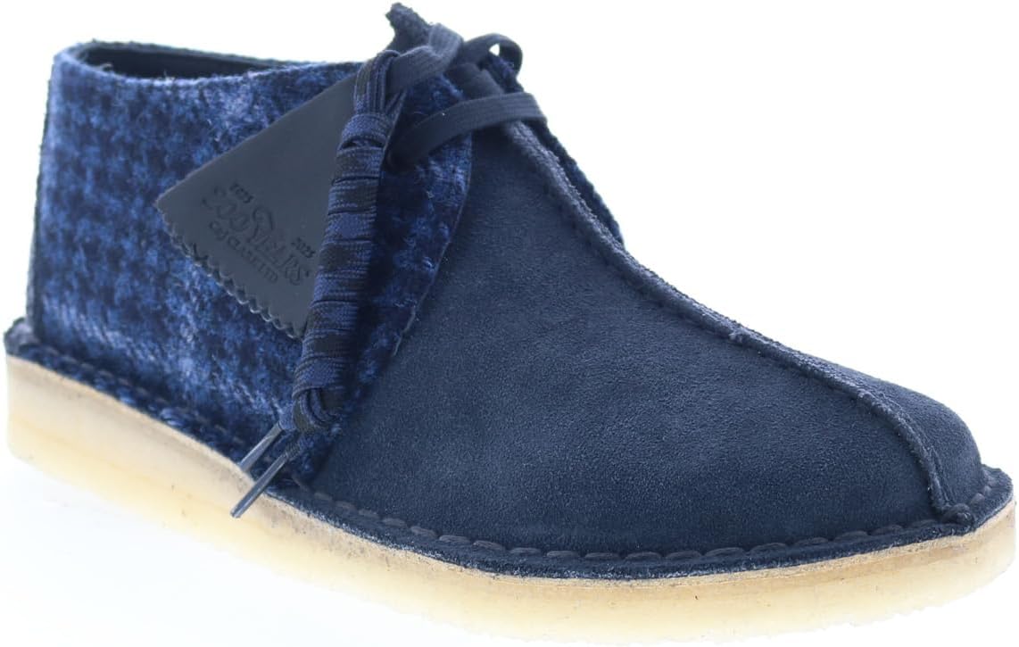 

Мужские ботинки Clarks Originals Desert Trek Navy Tweed Combi 26183779