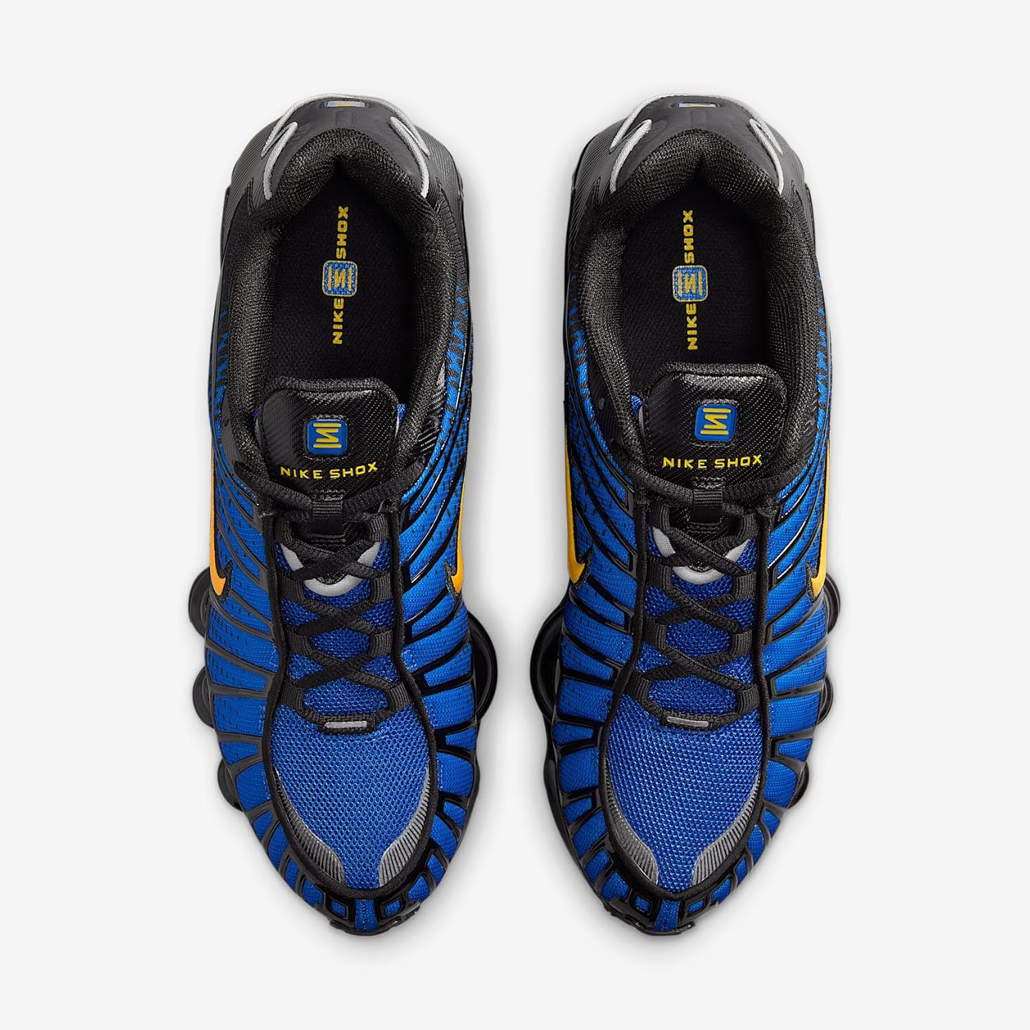 Мужские кроссовки Nike, Black Varsity Maize Metallic Silver — фото 4
