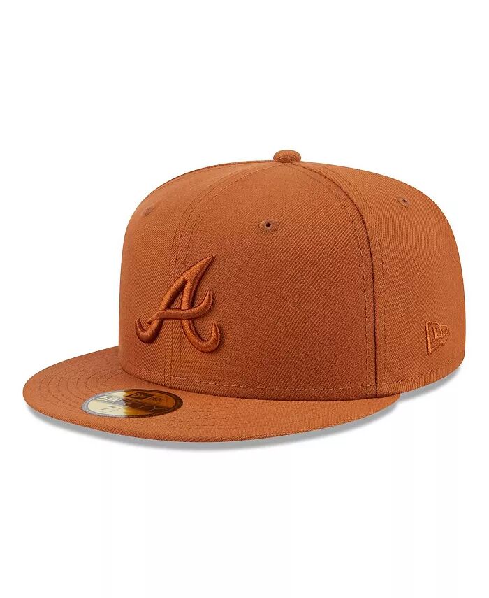 

Мужская коричневая шапка Atlanta Braves Spring Color 59FIFTY Fitted New Era