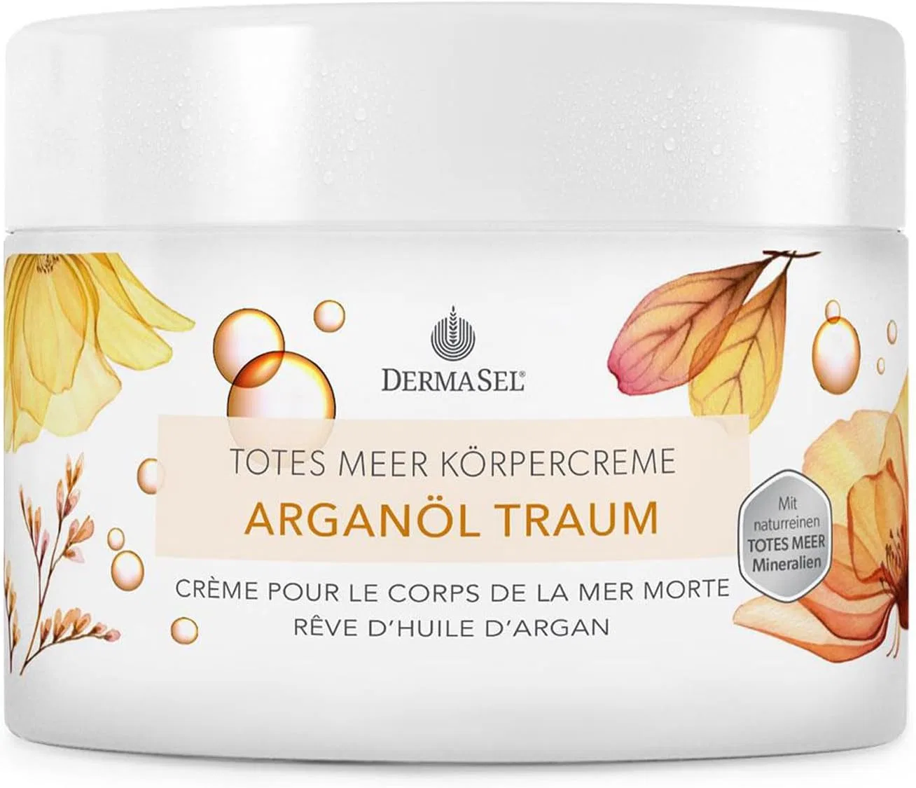 Крем для тела «Dead Sea Body Cream Argan Oil Dream» от DERMASEL Dermasel