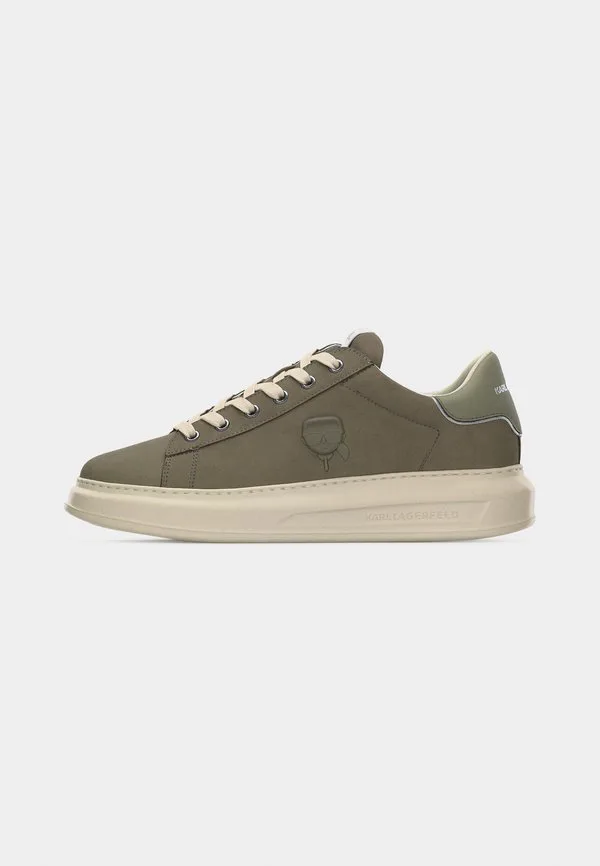 Мужские кроссовки kapri с рельефным кружевом Karl Lagerfeld, Light Khaki — фото 2