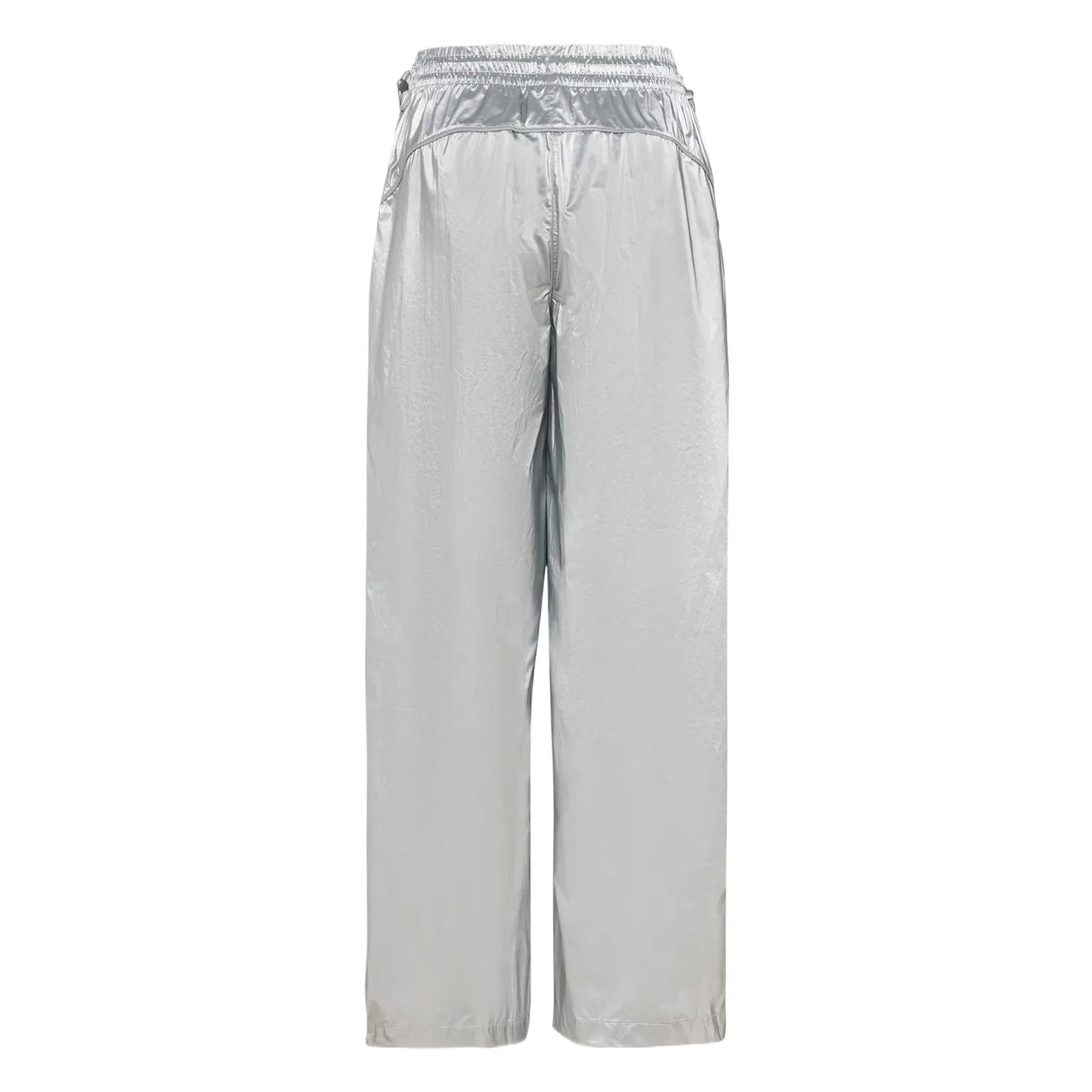 Брюки женские повседневные Metallic Silver, прямые, средней посадки Adidas — фото 3