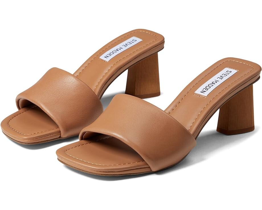 

Туфли Steve Madden Saged Heeled Sandal, цвет Tan Leather