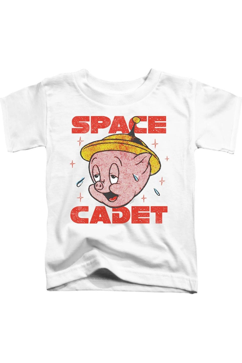 

Футболка с коротким рукавом Looney Tunes Space Ghost для малышей Gildan, белый