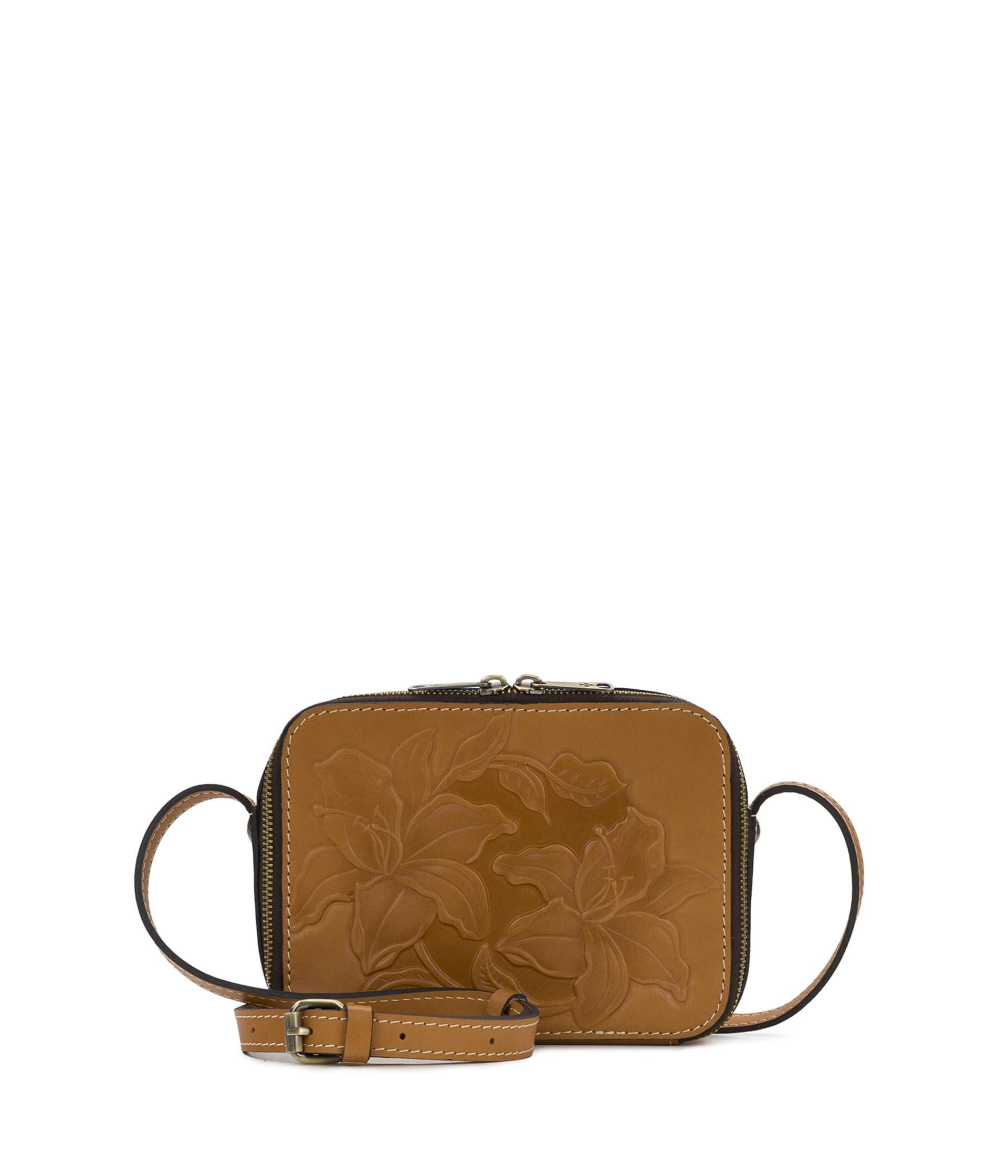 

Сумка кросс-боди Patricia Nash Rimini Crossbody, цвет Hazelnut