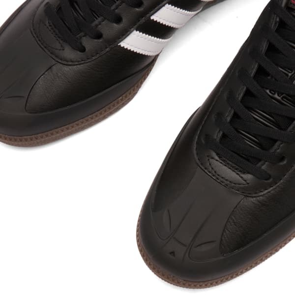Кроссовки X bape samba Adidas, Core Black, White & Gum — фото 3