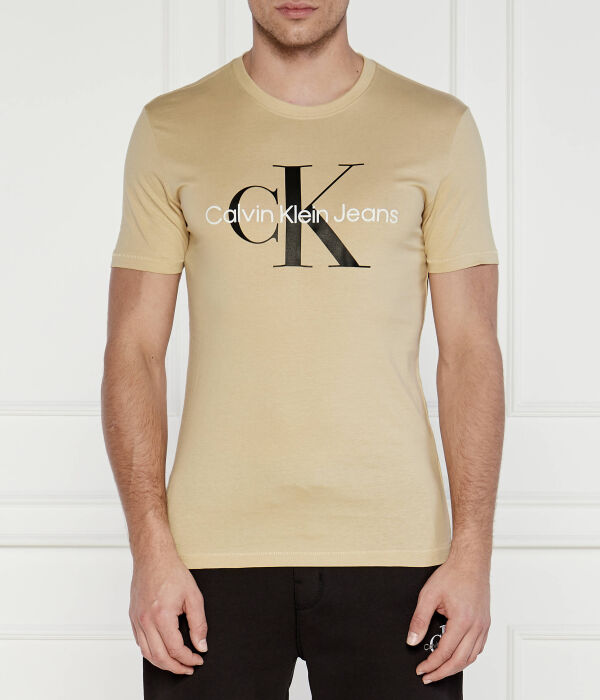 

Футболки Slim fit Calvin Klein Jeans, желтый