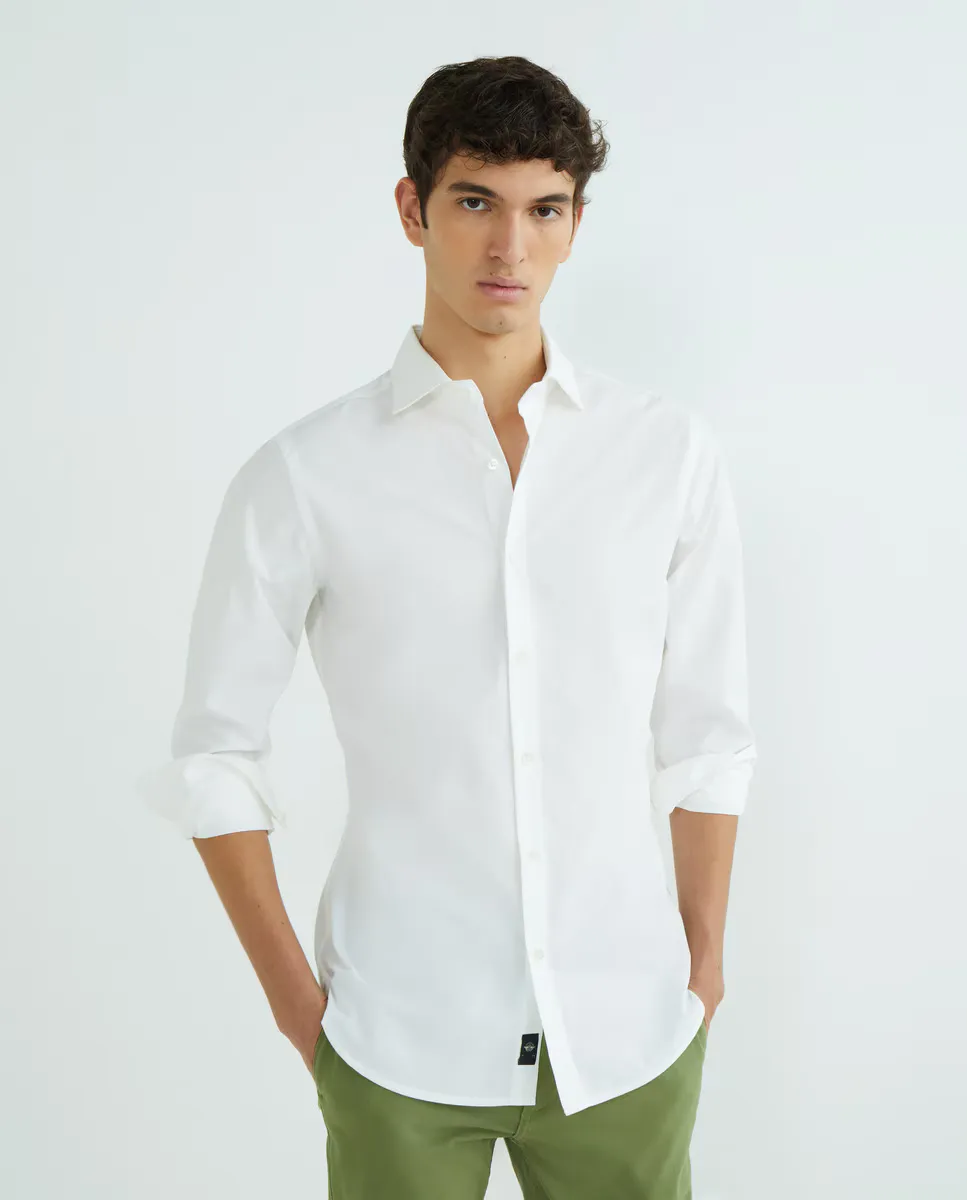 

Мужская классическая рубашка slim fit Dockers, белый