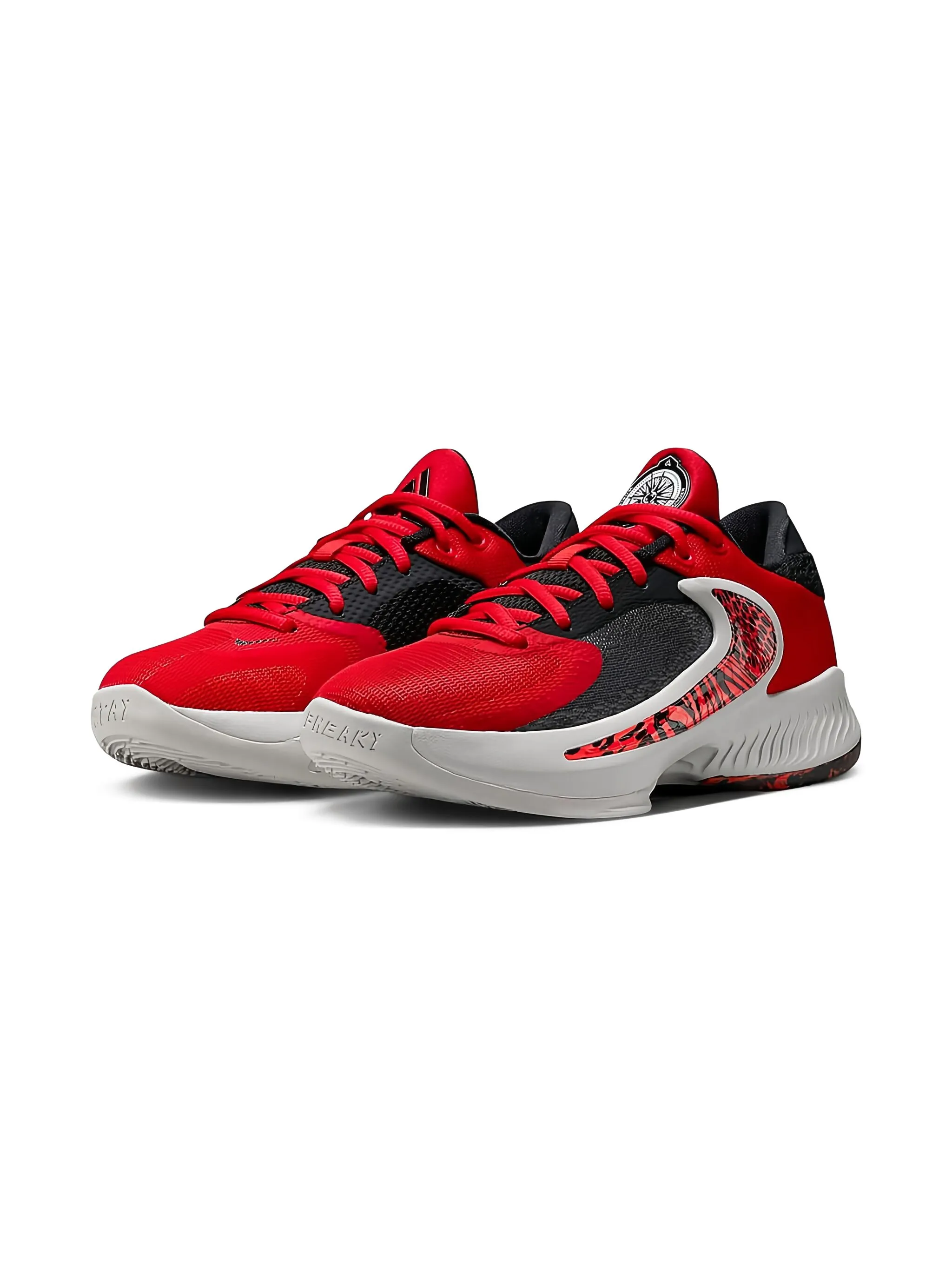 Кроссовки Zoom Freak 4 Safari Nike Kids, красный — фото 2