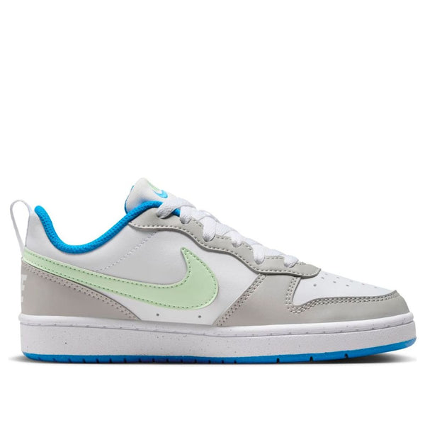 Кроссовки court borough low recraft 'light iron blue green' Nike, мультиколор — фото 2