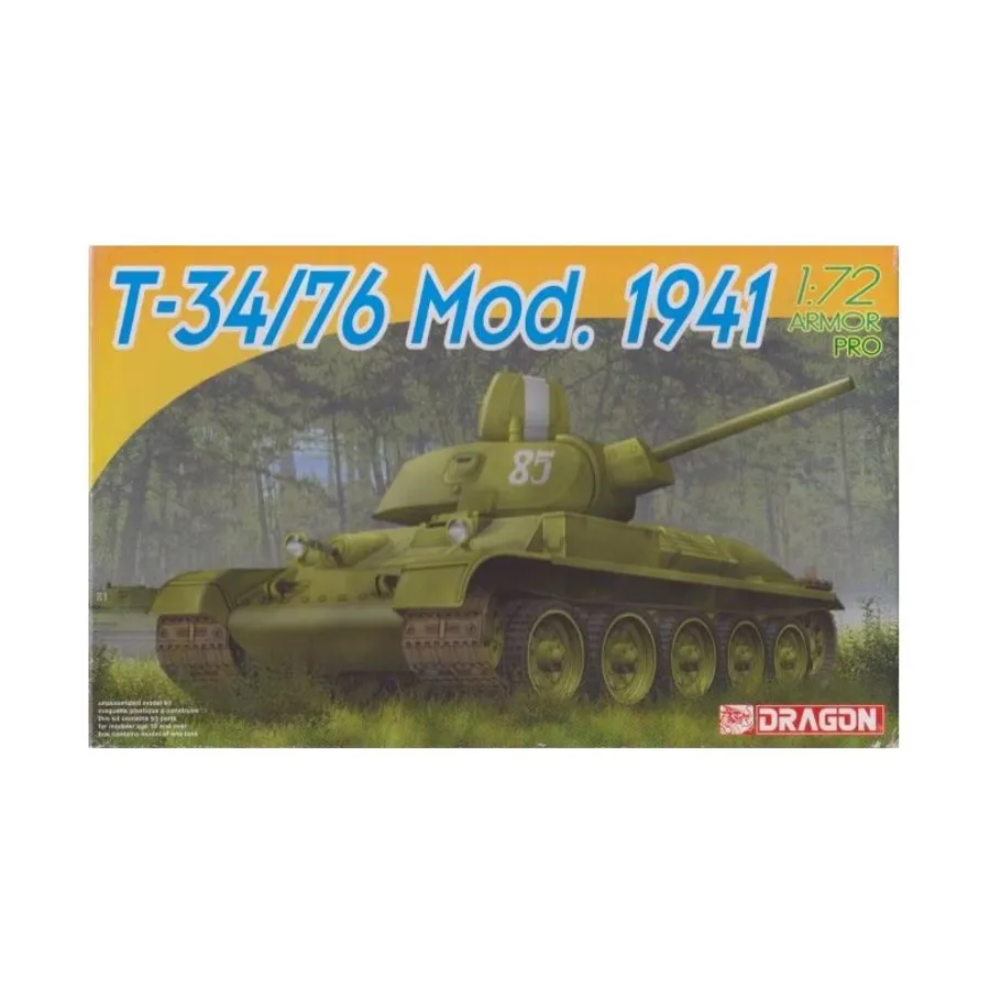 

Т-34/76 Мод. 1941 год, Dragon Models - Armor Pro Series (1:72)