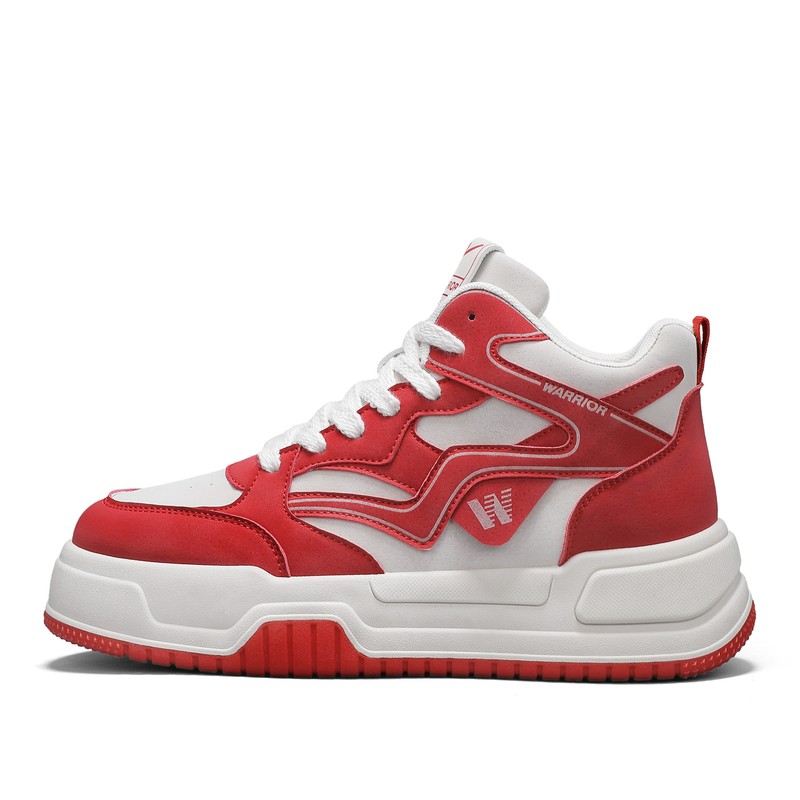 

WARRIOR Кроссовки для скейтбординга мужские High top Red