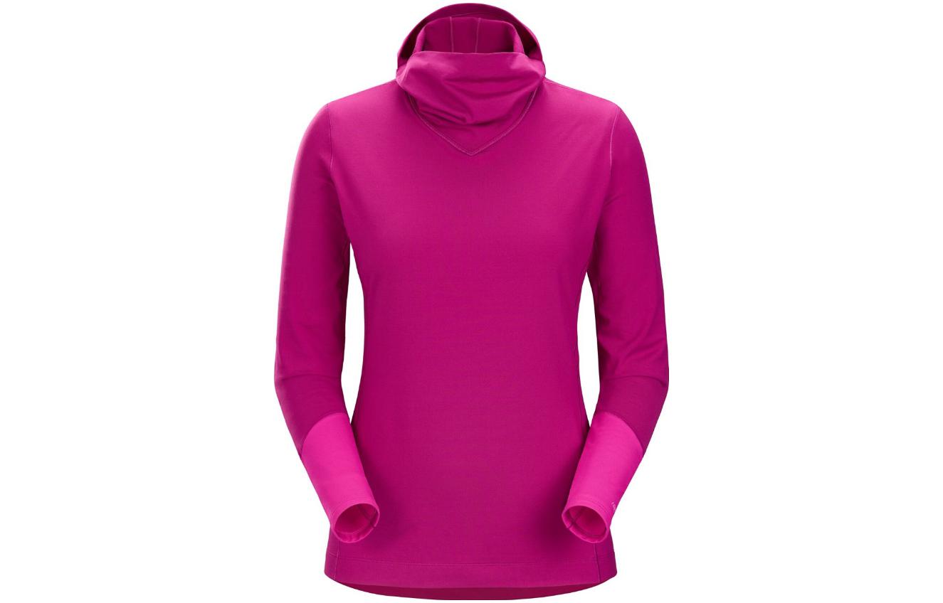 

Толстовка RHO LT женская Arcteryx, electric розовый/synth/techno