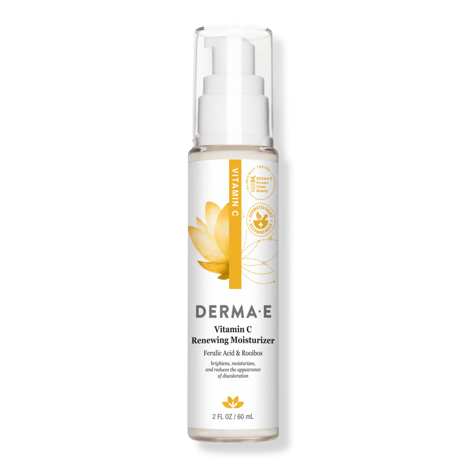 

Увлажняющий крем с витамином С для придания сияния коже. DERMA E