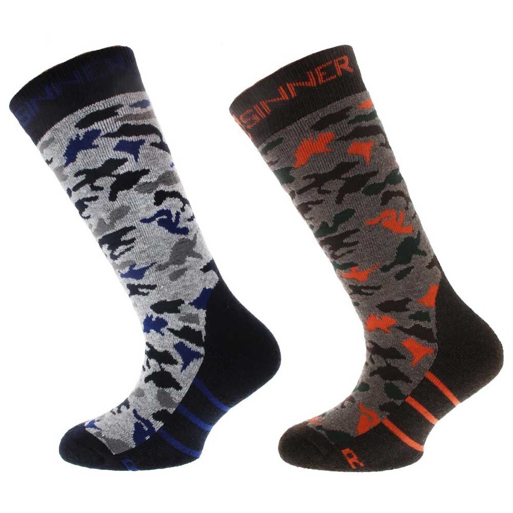 

Носки Sinner Camo 2 шт, коричневый, Серый, Носки Sinner Camo 2 шт, коричневый