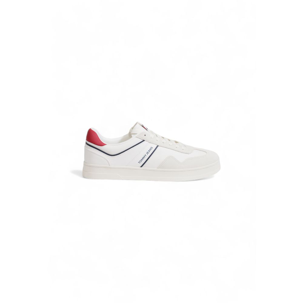 

Белые замшевые кроссовки Tommy Jeans